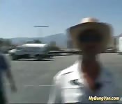 Una gran minchia in gola e nella fica