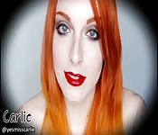 Versaute rothaarige Schlampe