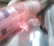 Mit 2 Dildos gefickt