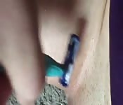 Una donna amante del fetish