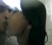 Leidenschaftliche indische Dusche