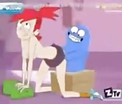 Blue und Frankie bei einem harten Fick