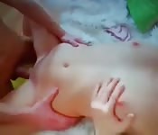 Amateure haben in der Familie Spaß