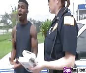 Two cops and a black cock - BUBBAPORN.COM