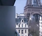 Fodendo em um hotel ao lado da Torre Eiffel