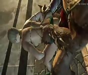 CGI-Monster beim Ficken