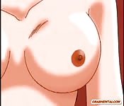 Una mamma hentai tettona che scopa