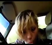 Pompa amatoriale in auto