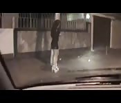 Fucking with a street whore