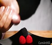 Dessert-Garnitur