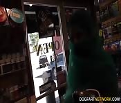 Sesso orale per la l'araba